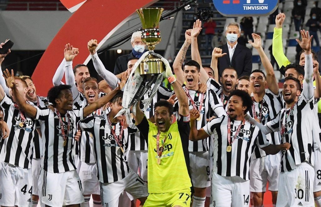 Juventus trong danh hiệu vô địch Serie A.