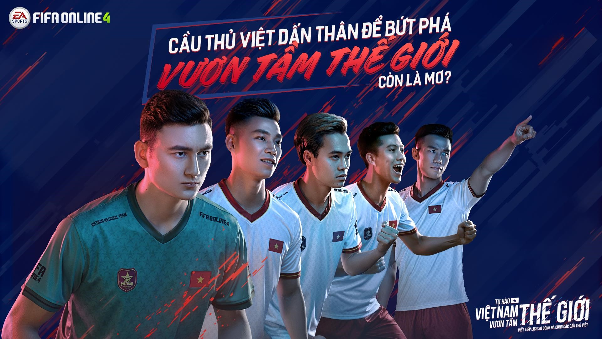 Game đá bóng Việt Nam 11 người – FIFA Online 4