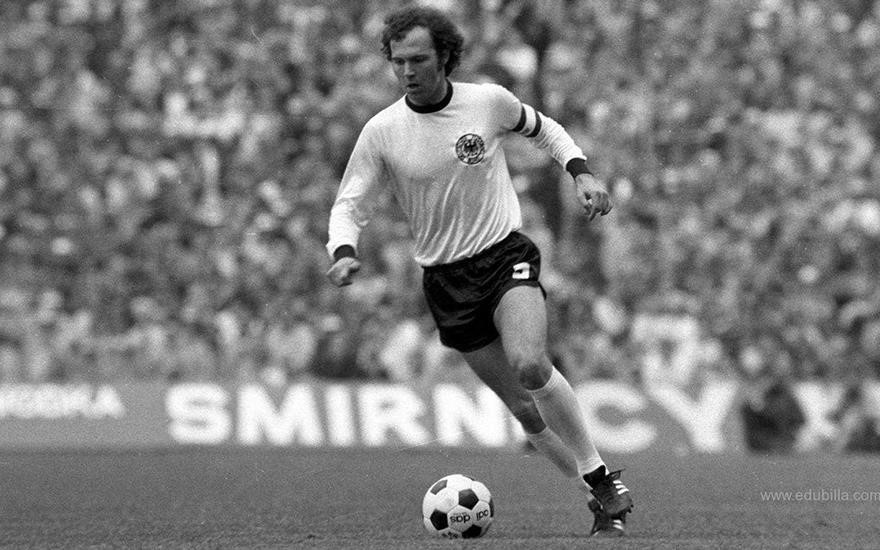 Franz Beckenbauer được coi là người tài năng nhất trong vị trí Libero.