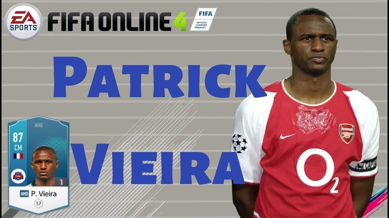 Patrick Vieira NHD là một trong hai CDM hàng đầu trong game Fo4, với giá trị lên đến 38.2 triệu BP.